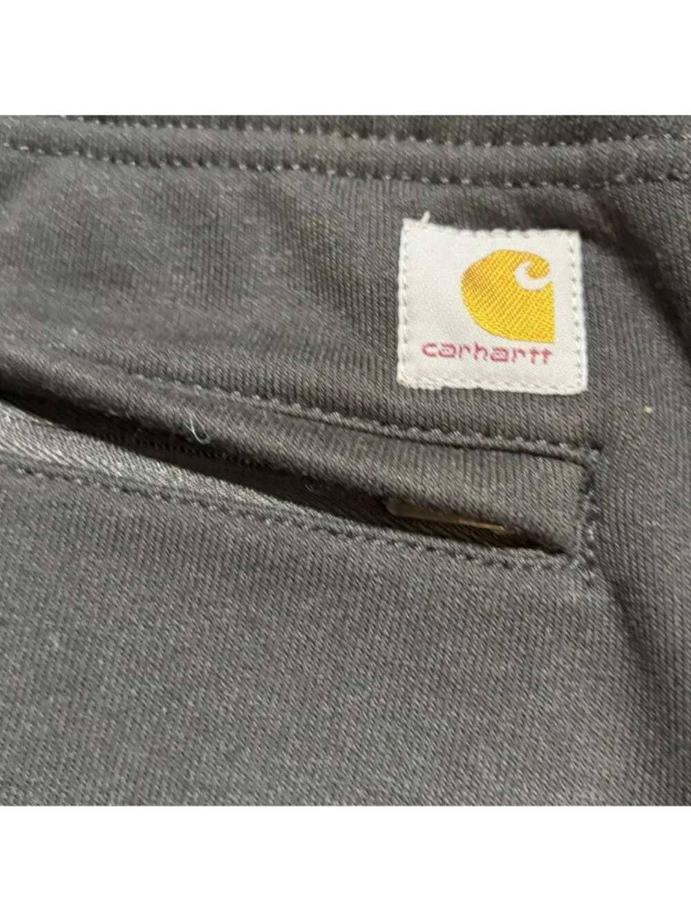 Carhartt Loose Fit Marquette Sweatpant Black Joggers Tapered 105307 Lounge Gym